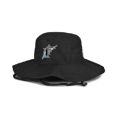 Marlins Bucket Hat - Black